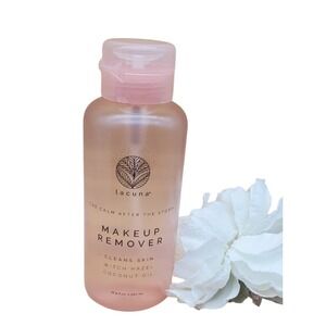 Lacuna Makeup Remover Cleans‎ Skin Witch Hazel Coconut Oil 16.9 fl New